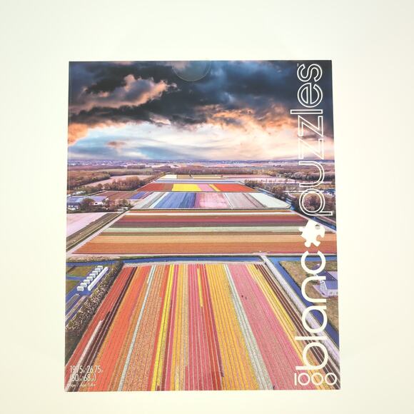 Blanc Buffalo Games Infinity Fields of the Netherlands 1000 Pieces Jigsaw Puzzle - Picture 12 of 12